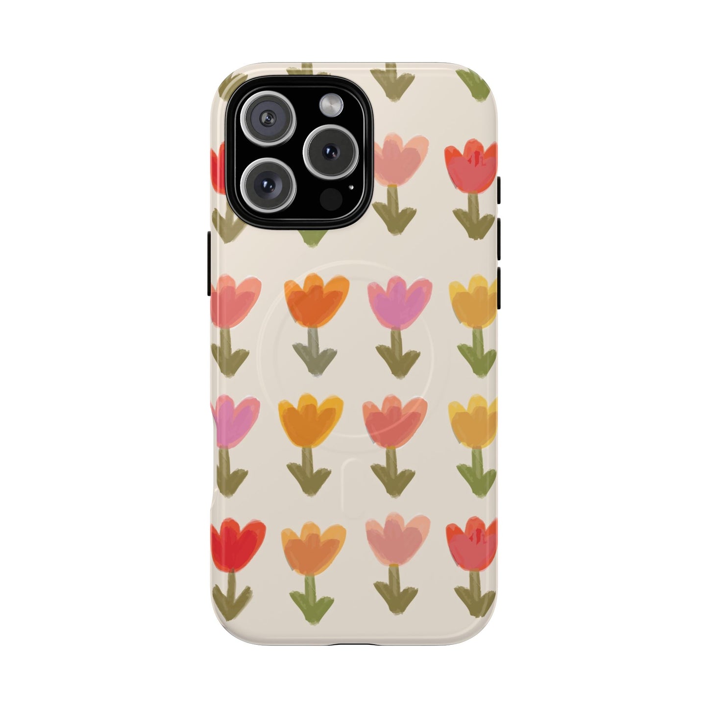 Pastel Flowers Tough Magnetic Case