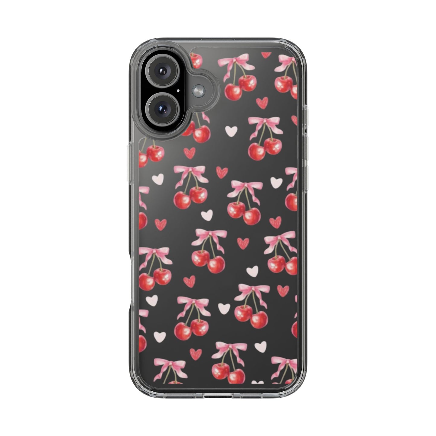 Coquette Cherries Clear Case