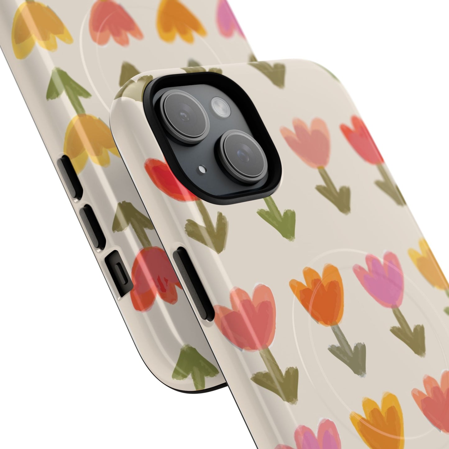 Pastel Flowers Tough Magnetic Case