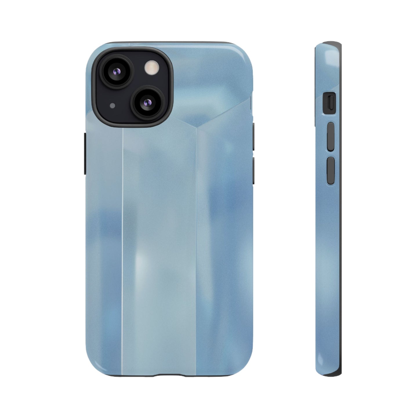 Baby Blue Glassy Tough Case
