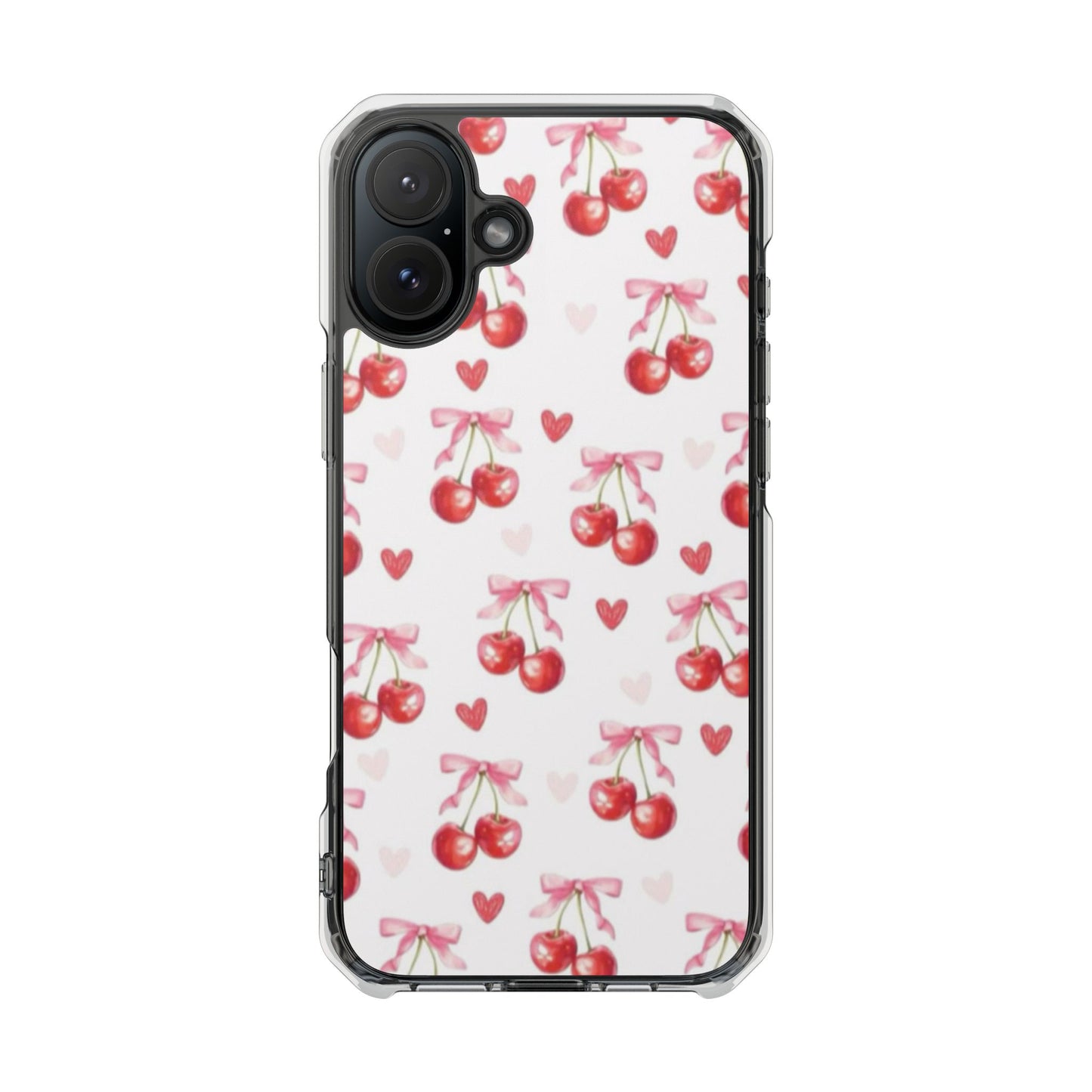 Coquette Cherries Magnetic Clear Impact Case