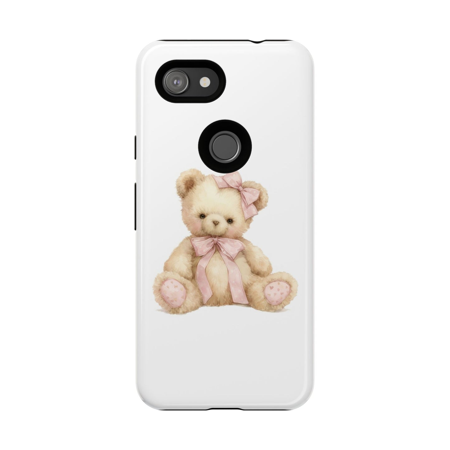 Coquette Teddy Bear Aesthetic Tough Phone Case