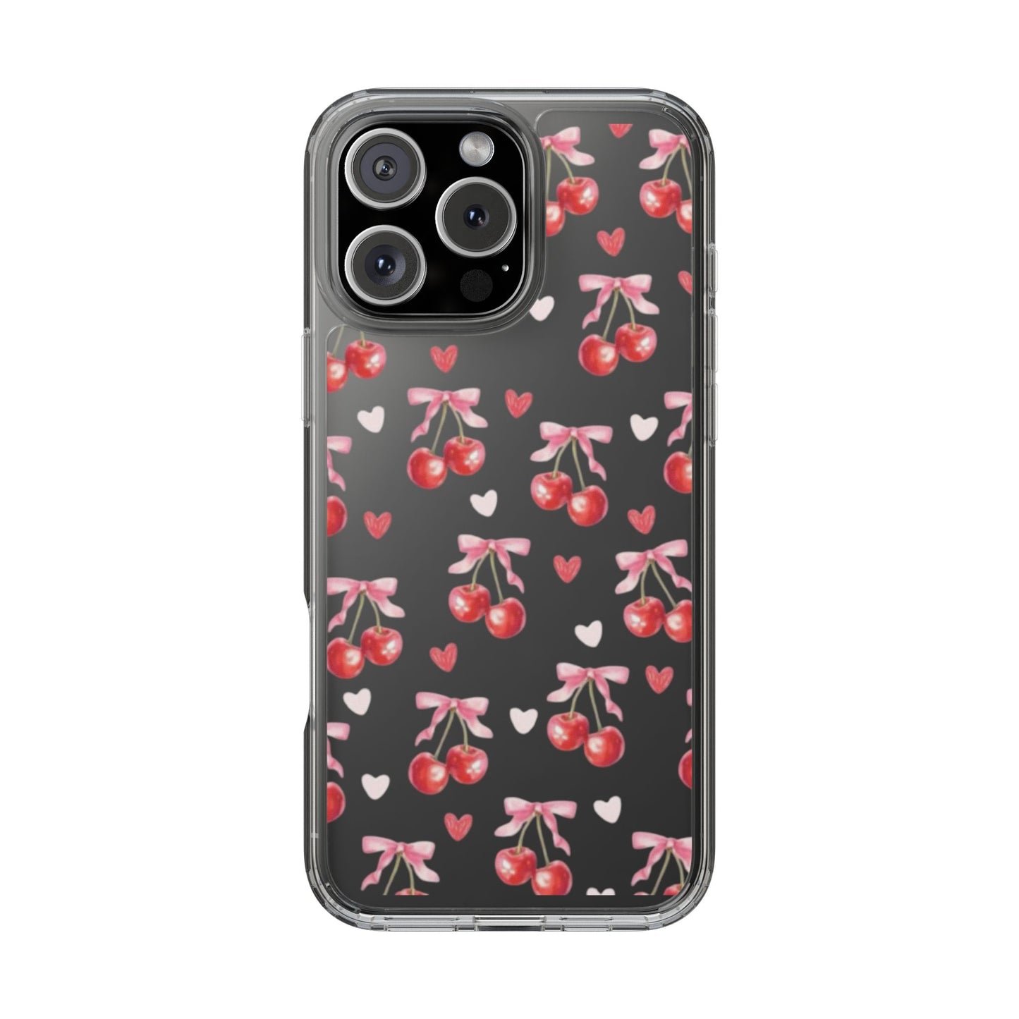 Coquette Cherries Clear Case