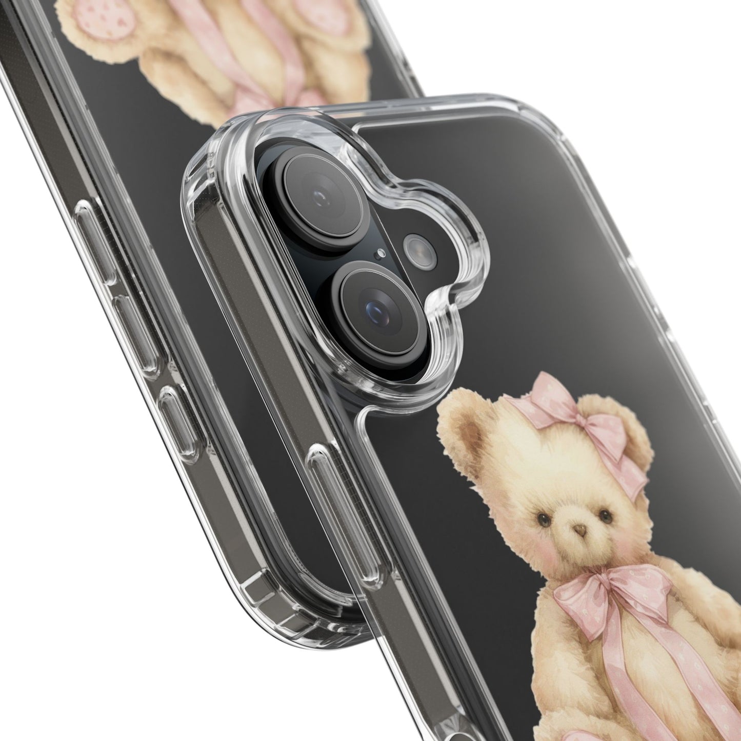 Coquette Teddy Bear Clear Case