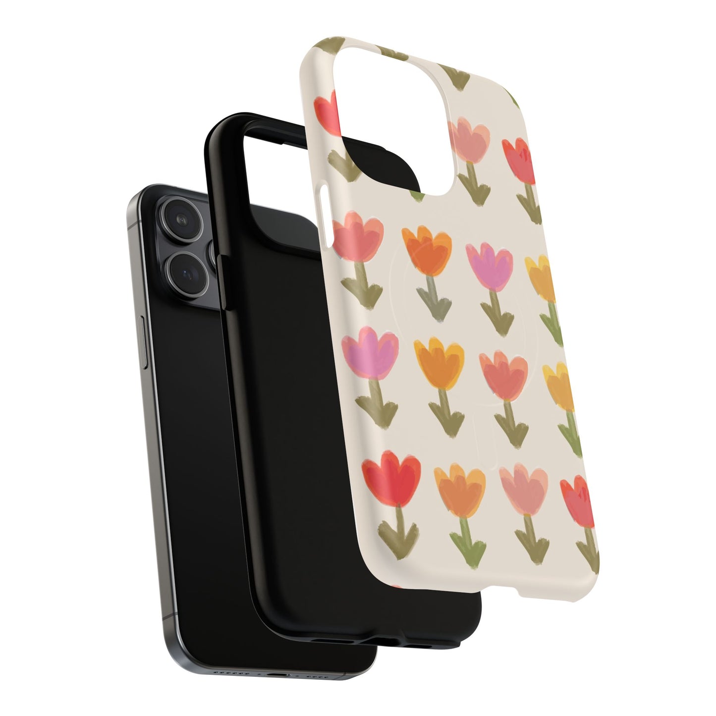 Pastel Flowers Tough Magnetic Case