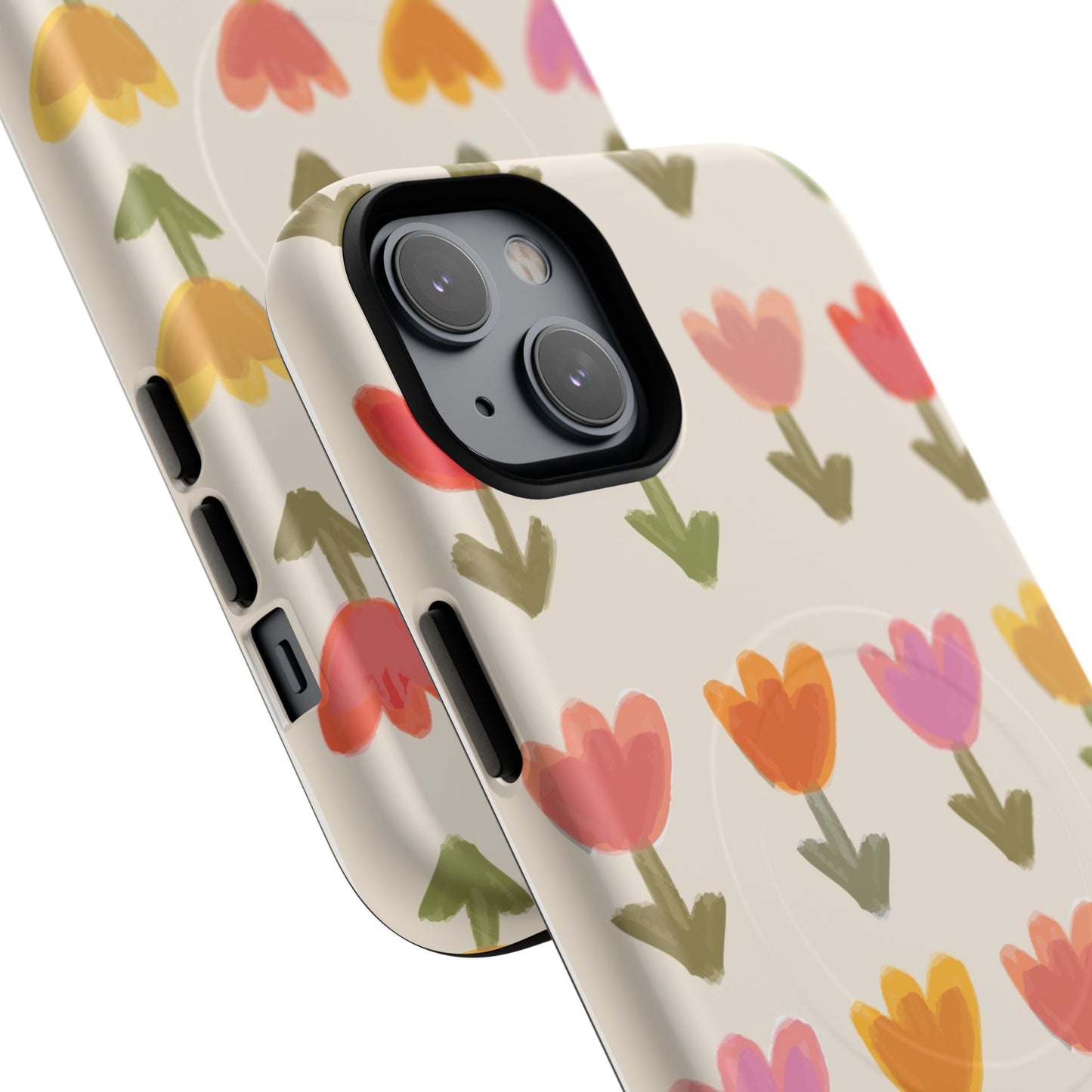 Pastel Flowers Tough Magnetic Case