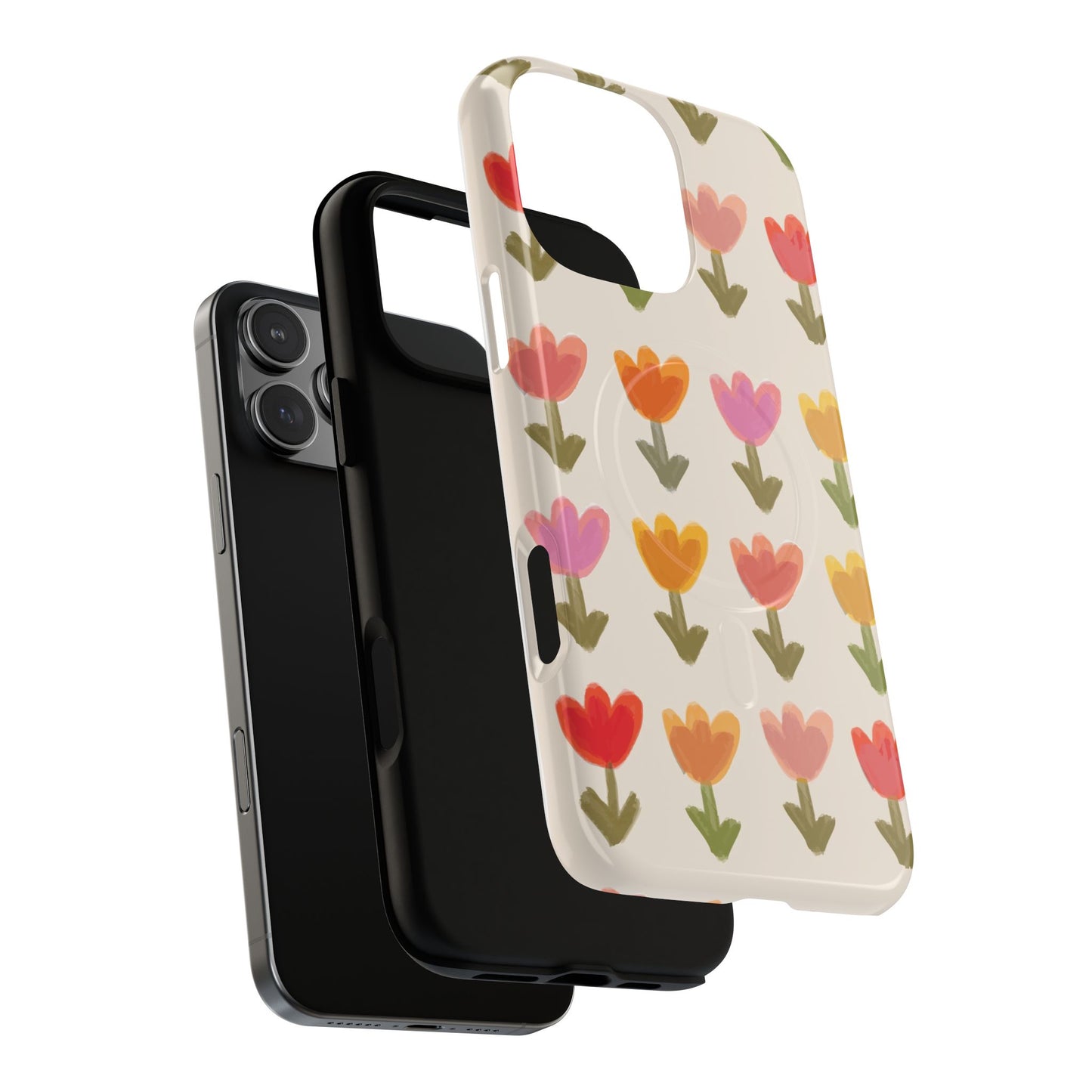 Pastel Flowers Tough Magnetic Case
