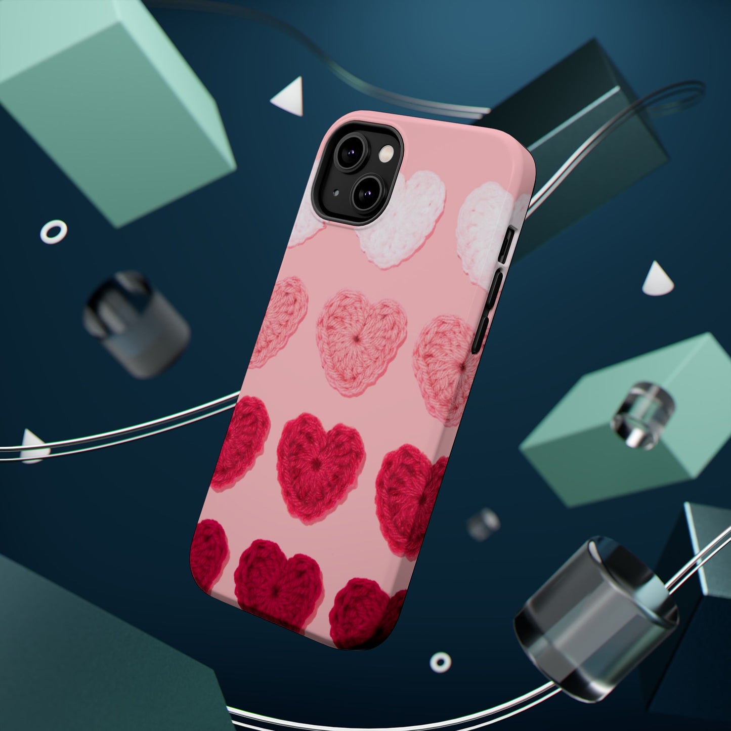 Knitted Hearts Magnetic Tough Case