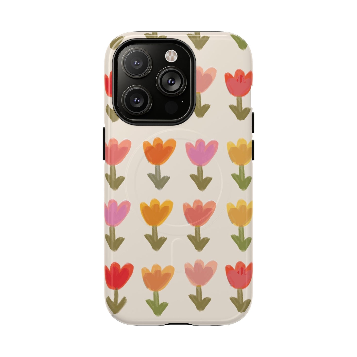 Pastel Flowers Tough Magnetic Case
