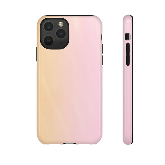 Pink and yellow Tie Dye Tough Case