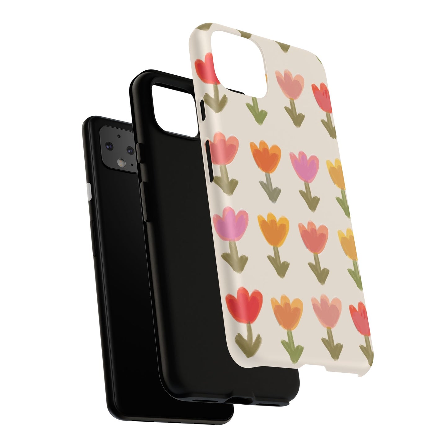 Pastel Flowers Tough Case