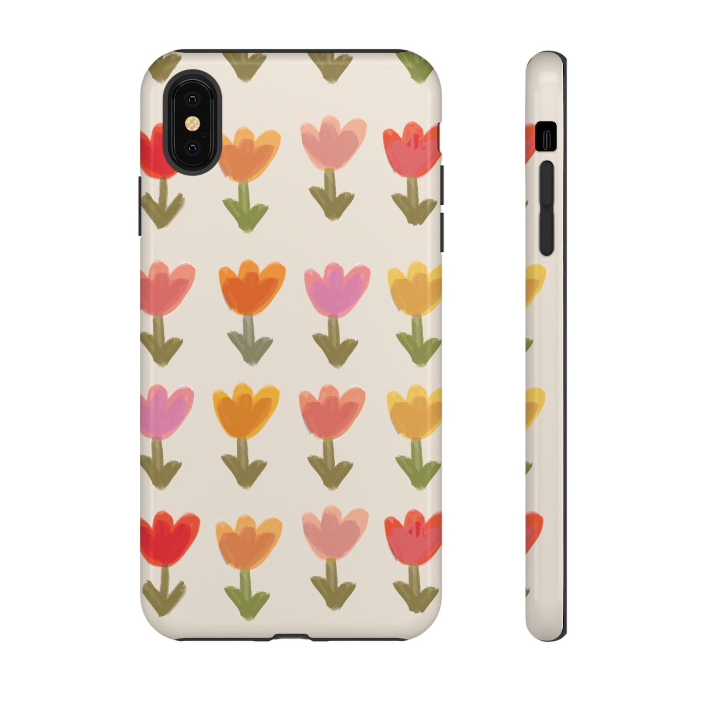 Pastel Flowers Tough Case