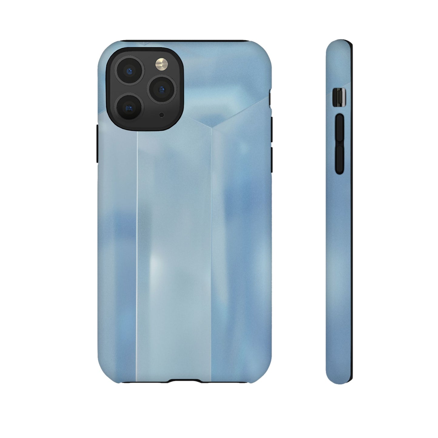 Baby Blue Glassy Tough Case