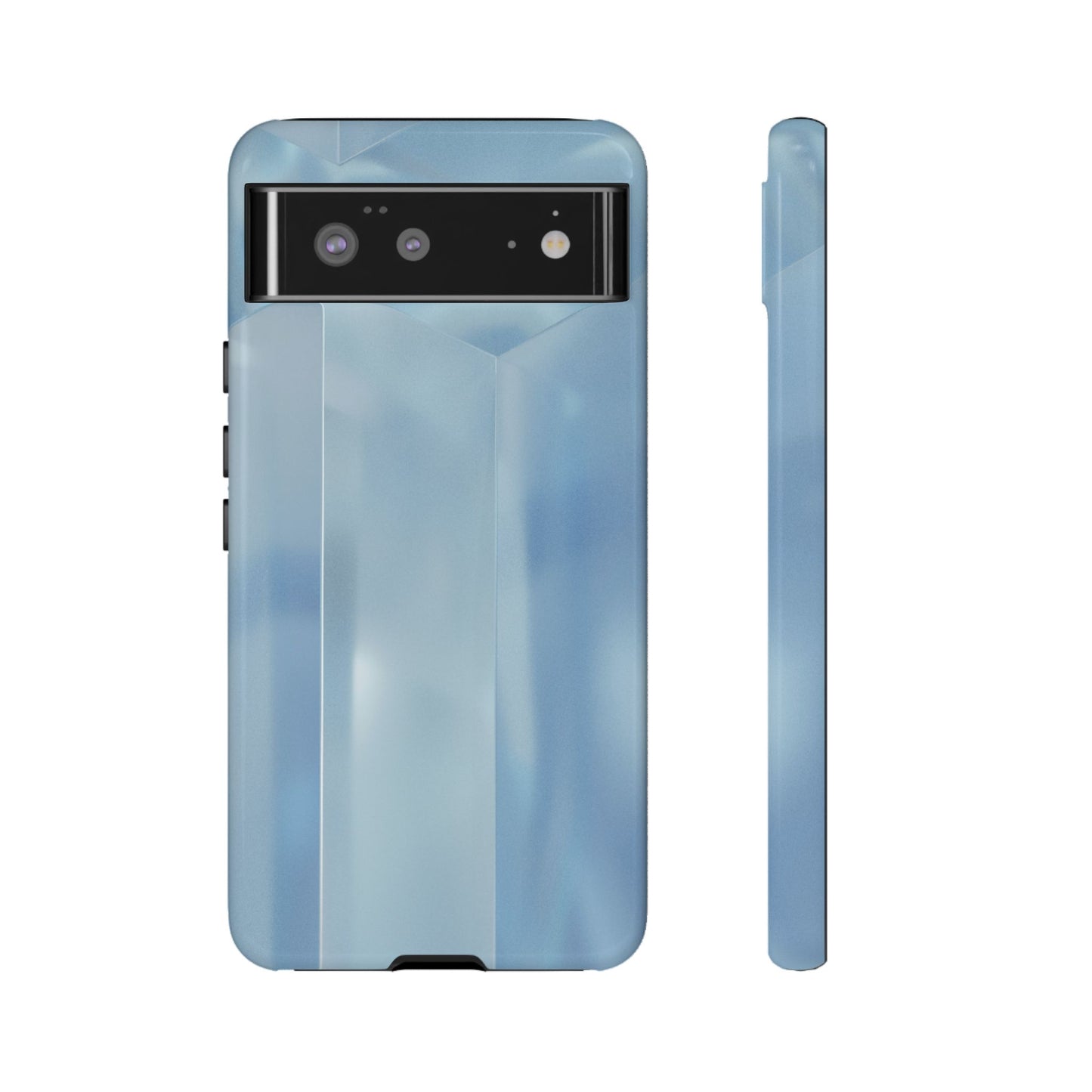 Baby Blue Glassy Tough Case