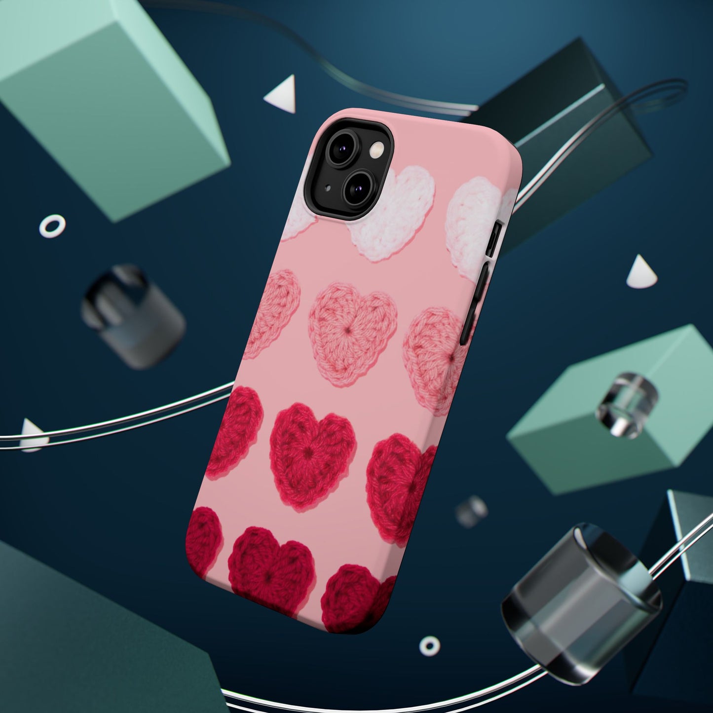 Knitted Hearts Magnetic Tough Case