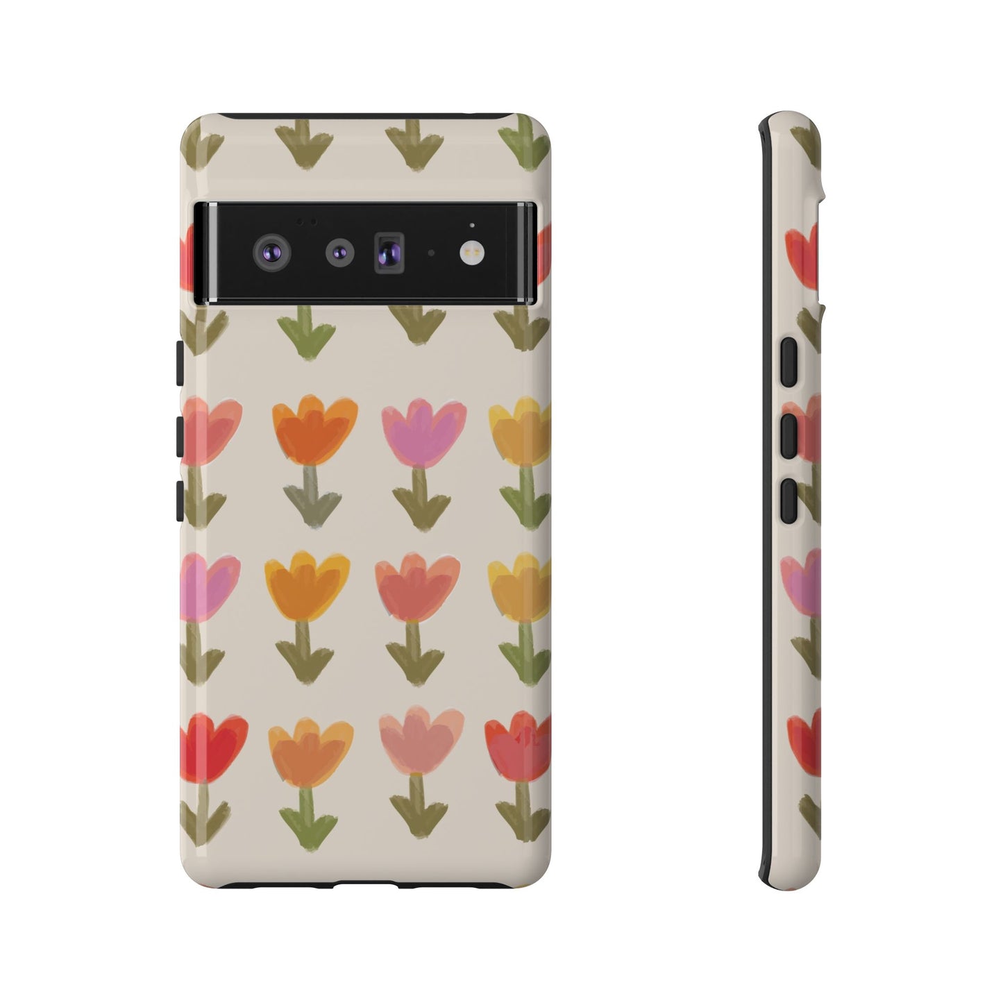 Pastel Flowers Tough Case