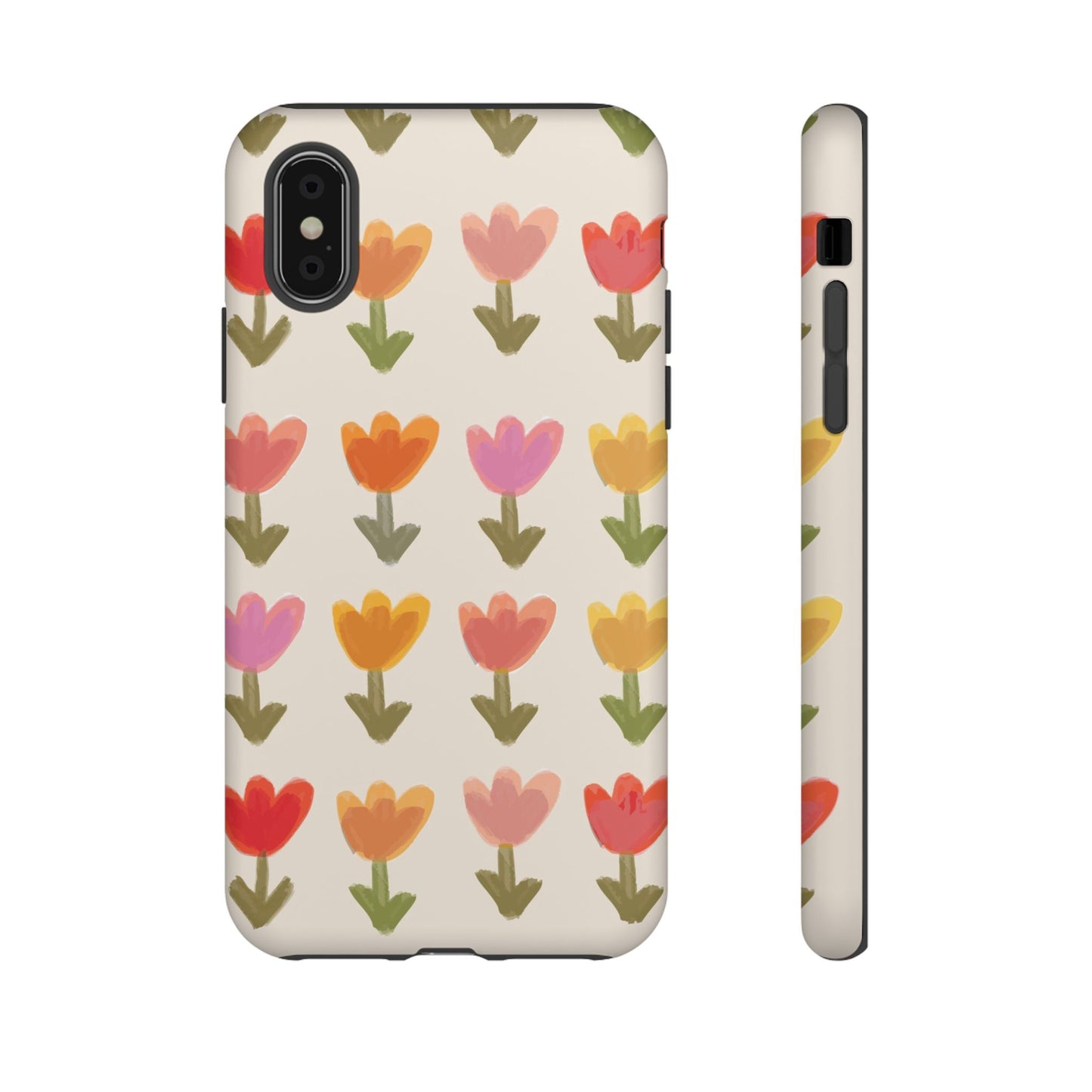 Pastel Flowers Tough Case