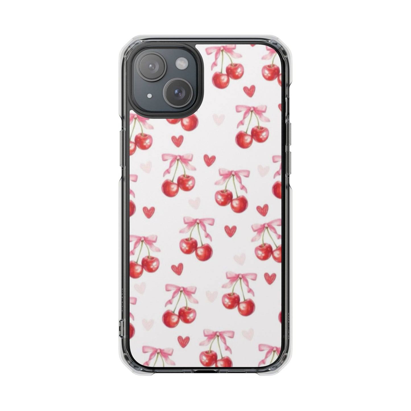 Coquette Cherries Magnetic Clear Impact Case