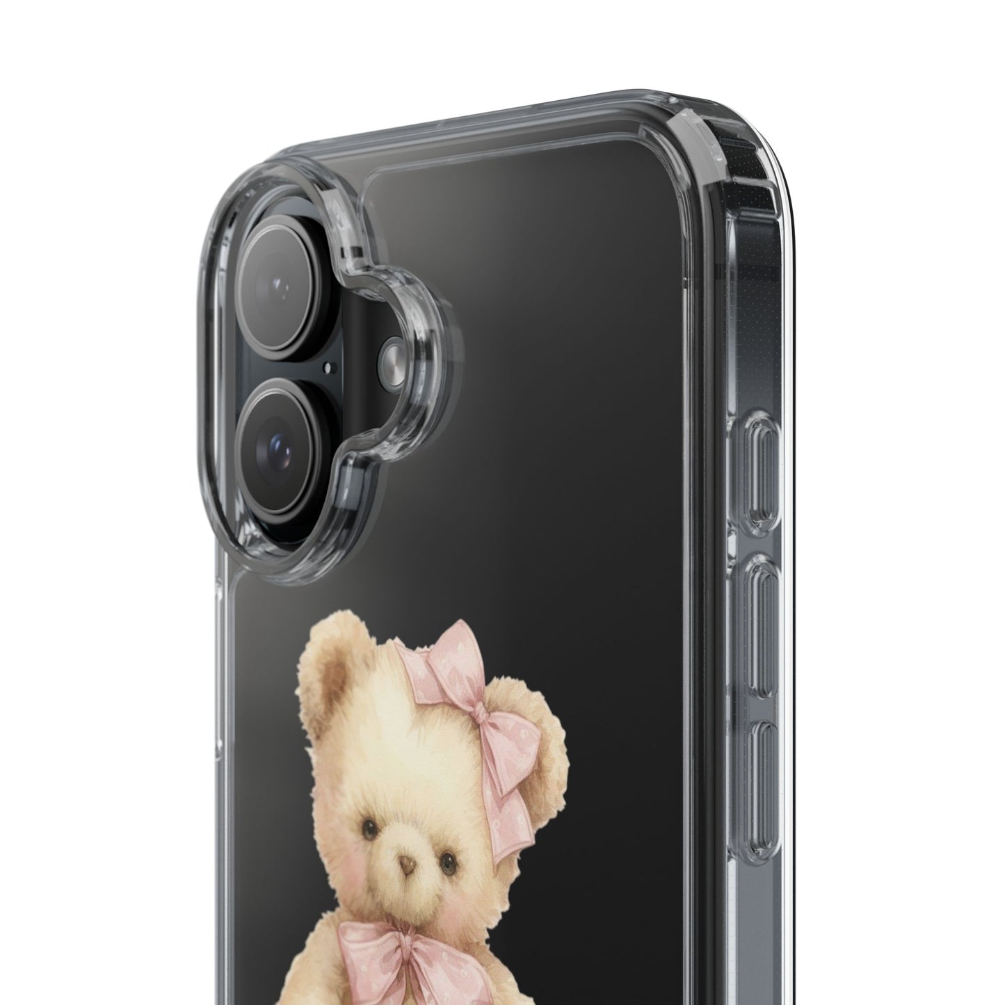 Coquette Teddy Bear Clear Case