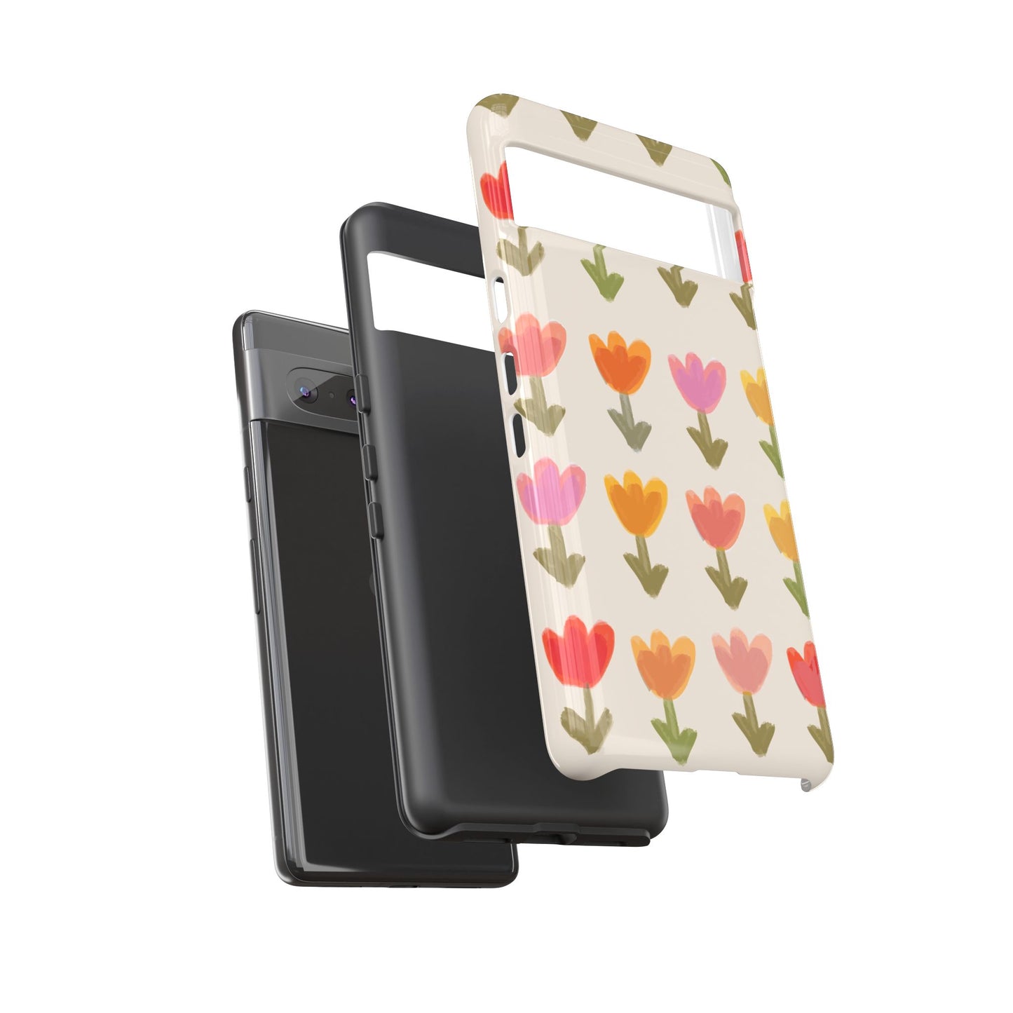 Pastel Flowers Tough Case