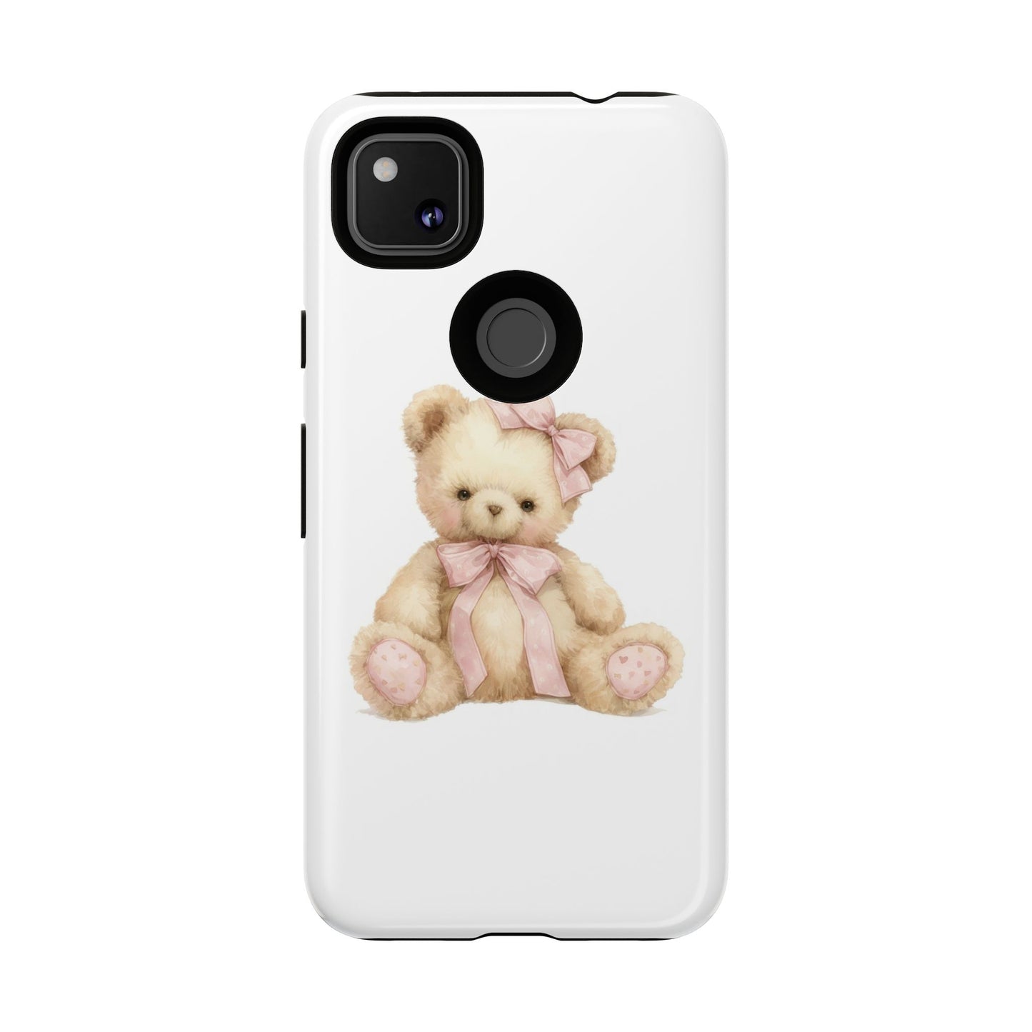 Coquette Teddy Bear Aesthetic Tough Phone Case