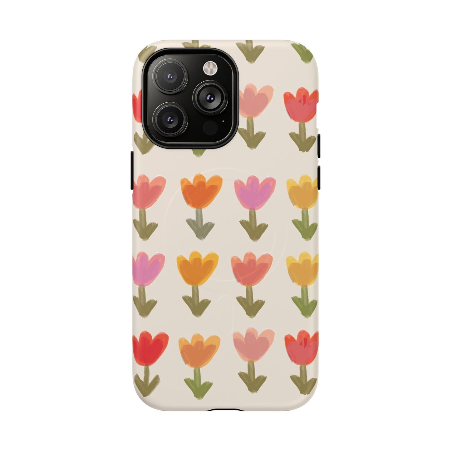Pastel Flowers Tough Magnetic Case