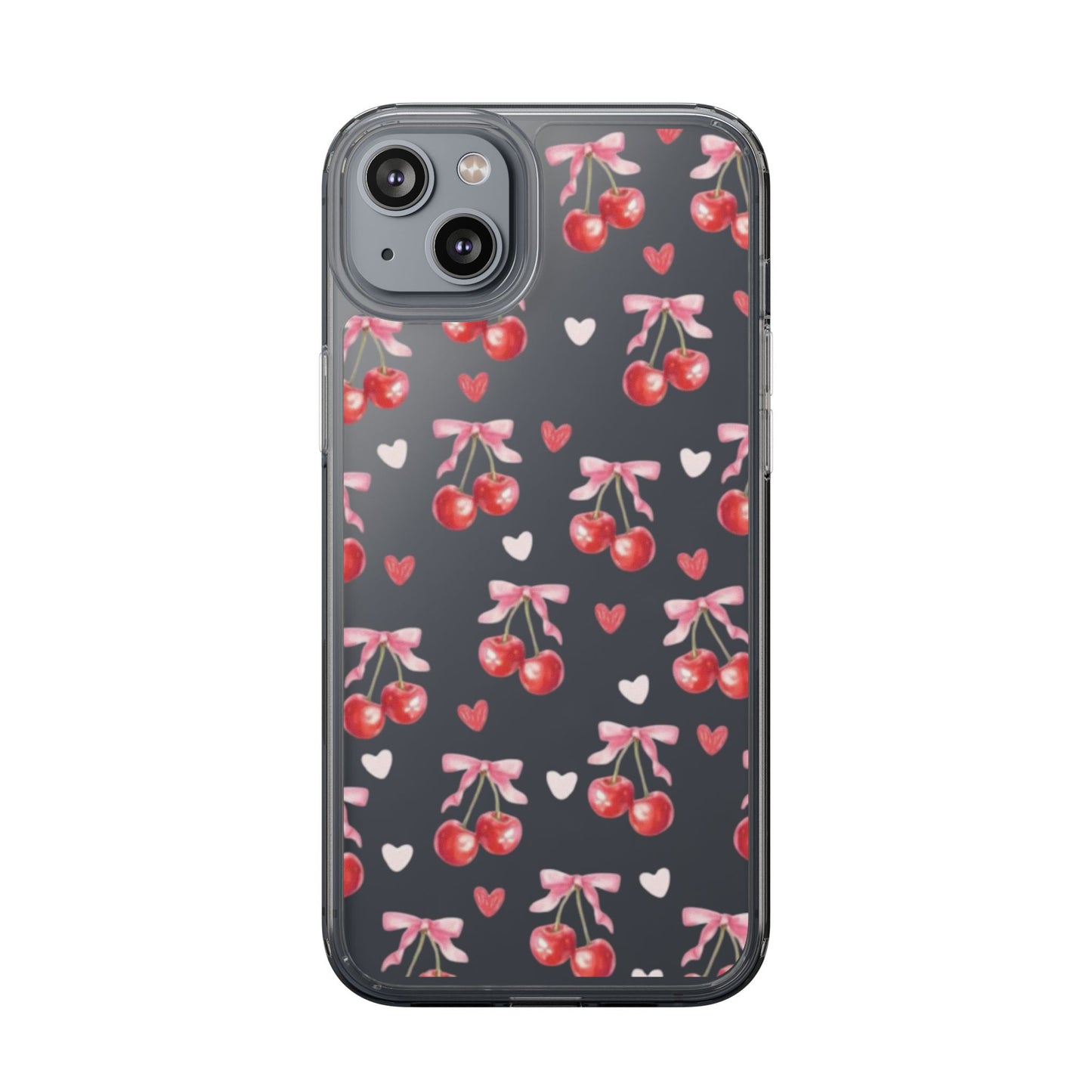 Coquette Cherries Clear Case