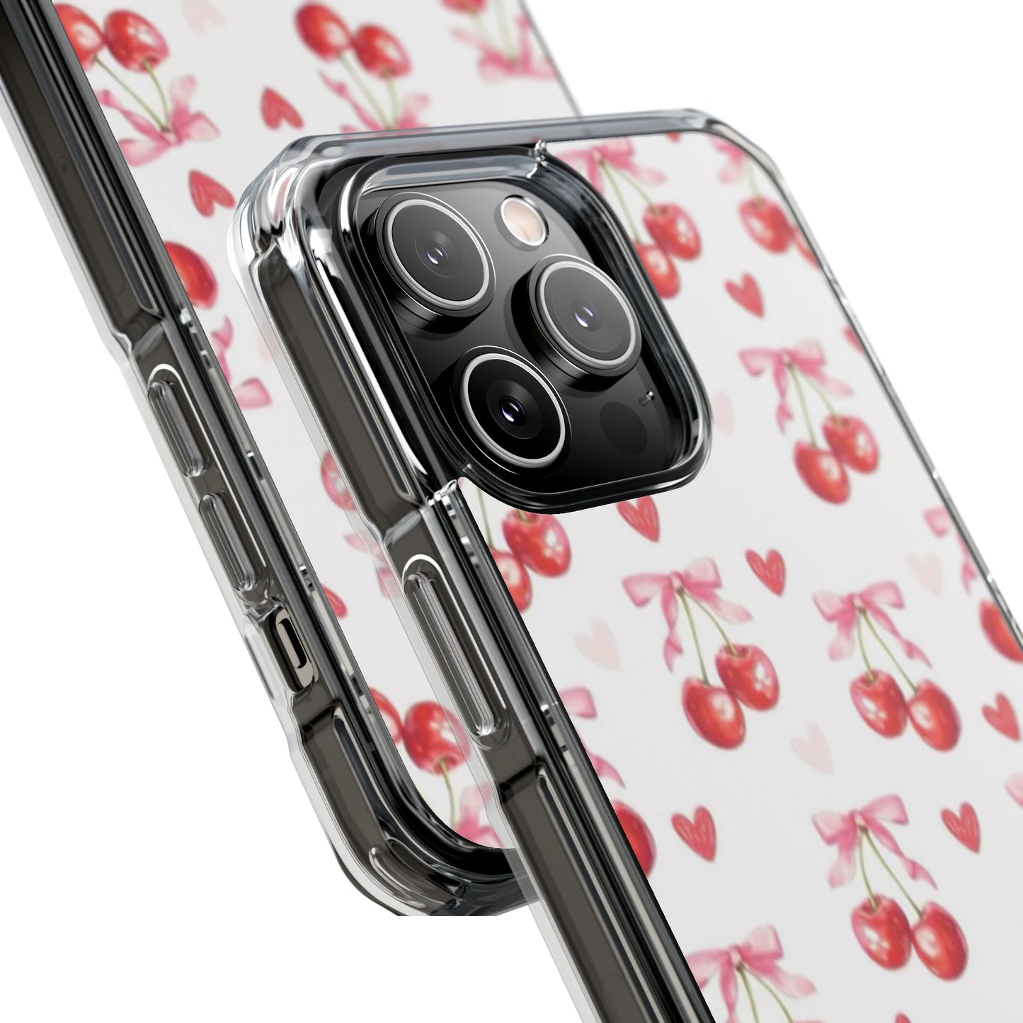 Coquette Cherries Magnetic Clear Impact Case