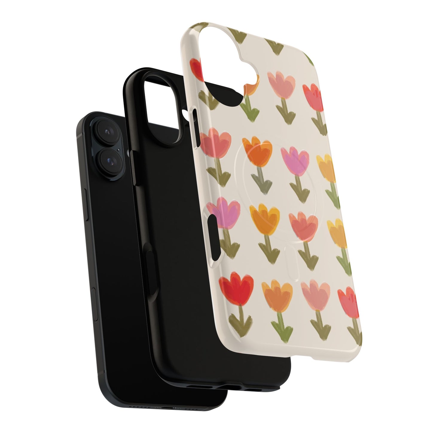 Pastel Flowers Tough Magnetic Case