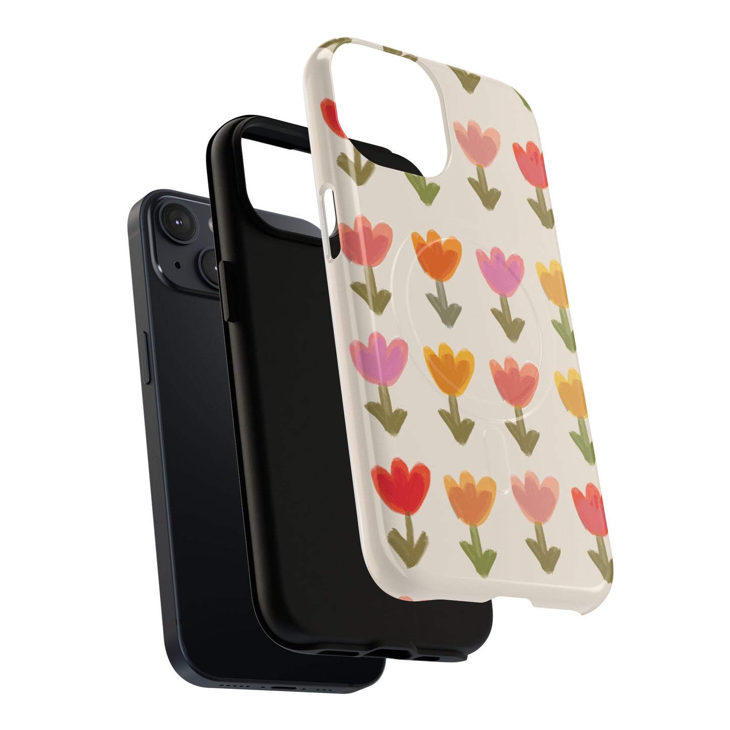 Pastel Flowers Tough Magnetic Case