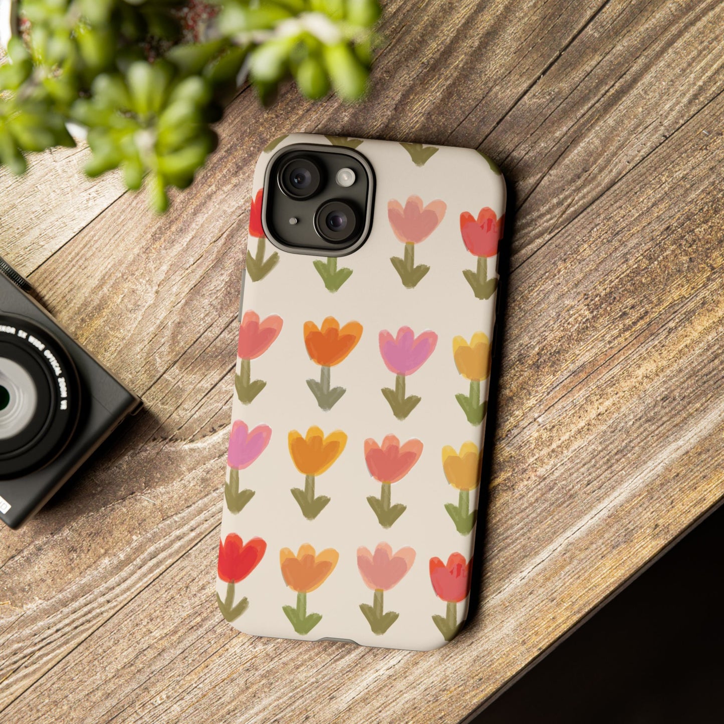 Pastel Flowers Tough Case