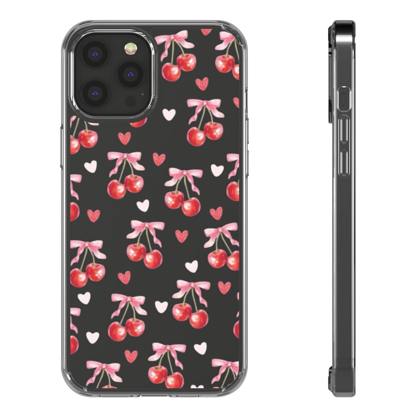 Coquette Cherries Clear Case
