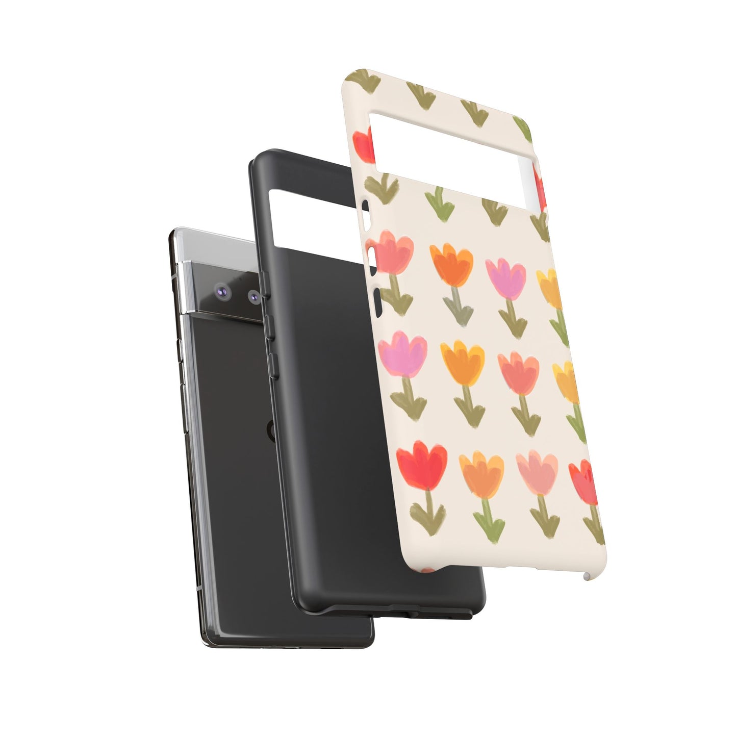 Pastel Flowers Tough Case