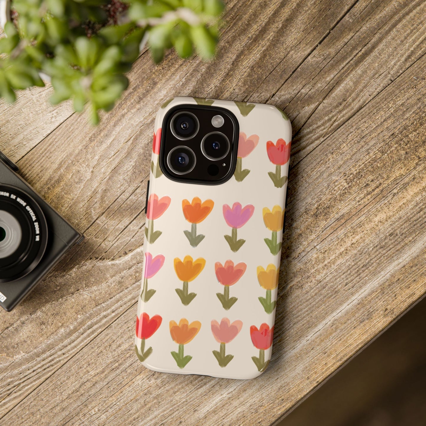 Pastel Flowers Tough Case