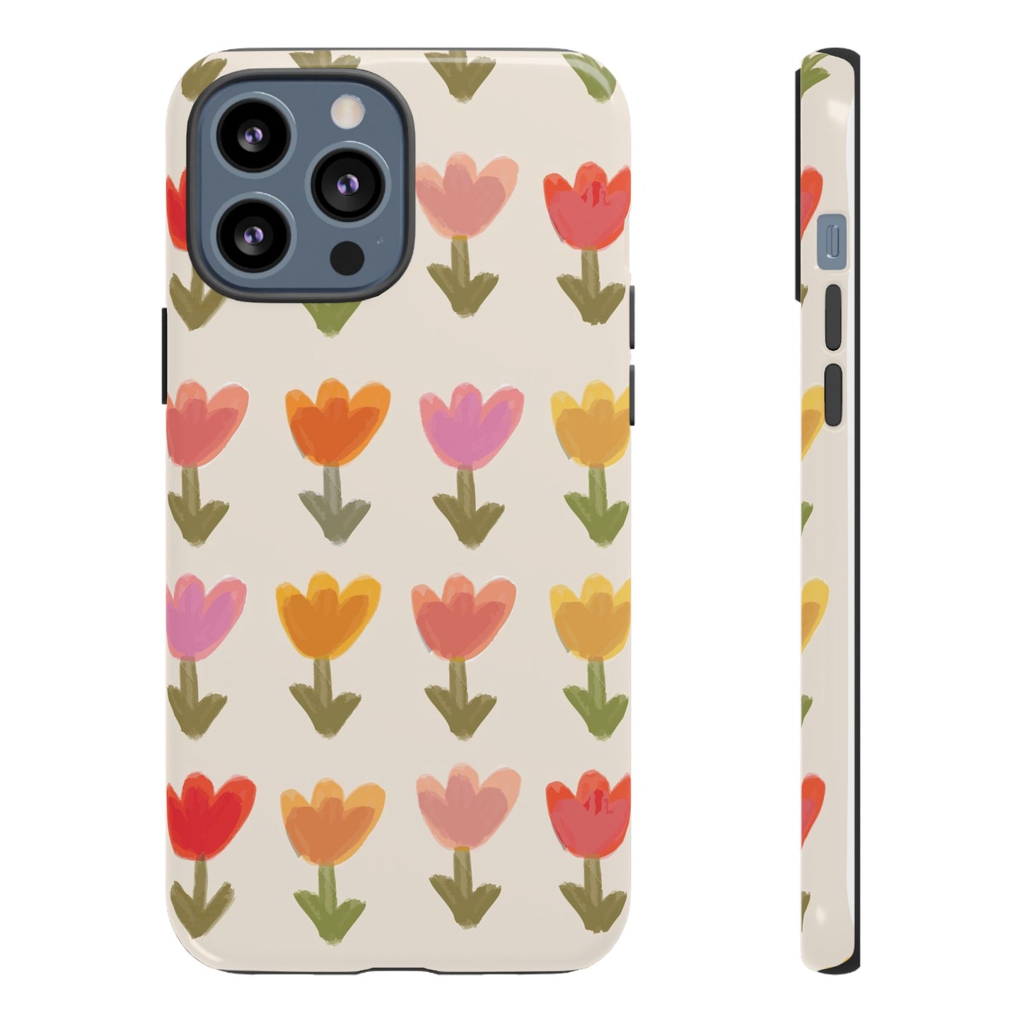 Pastel Flowers Tough Case