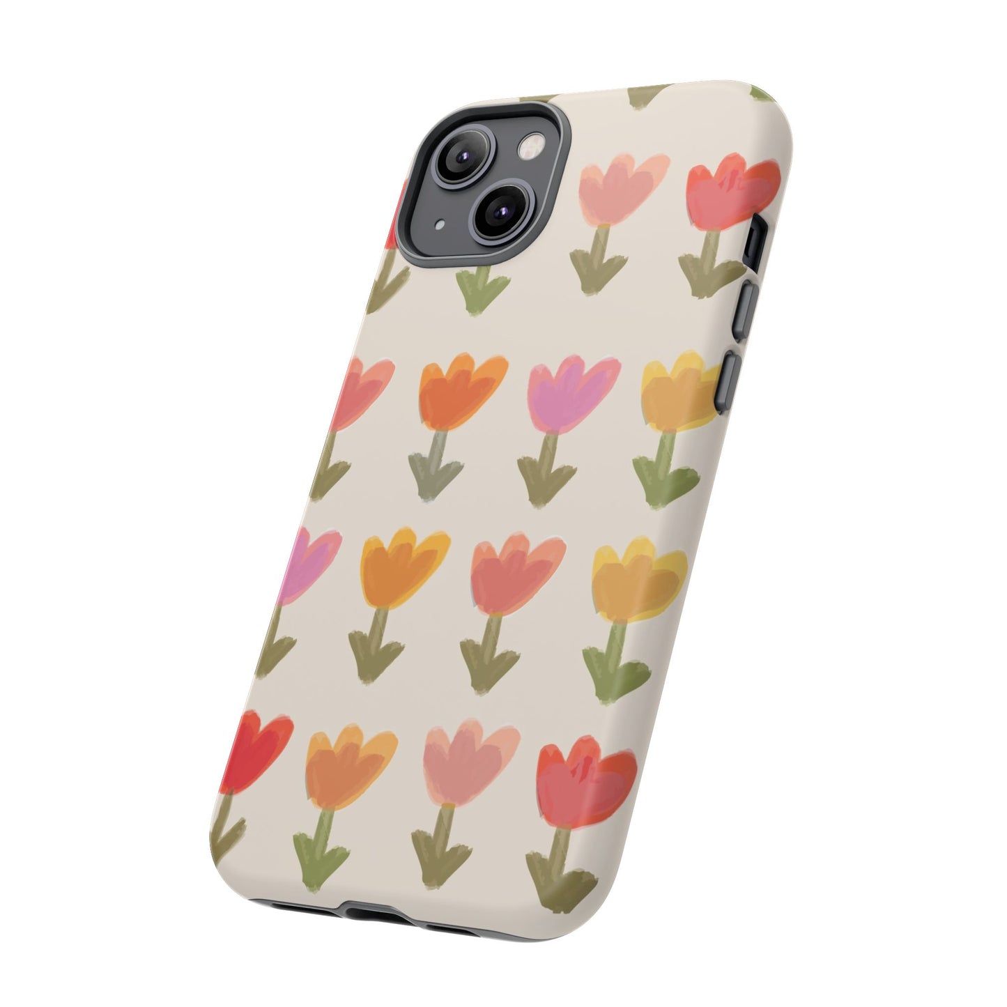 Pastel Flowers Tough Case