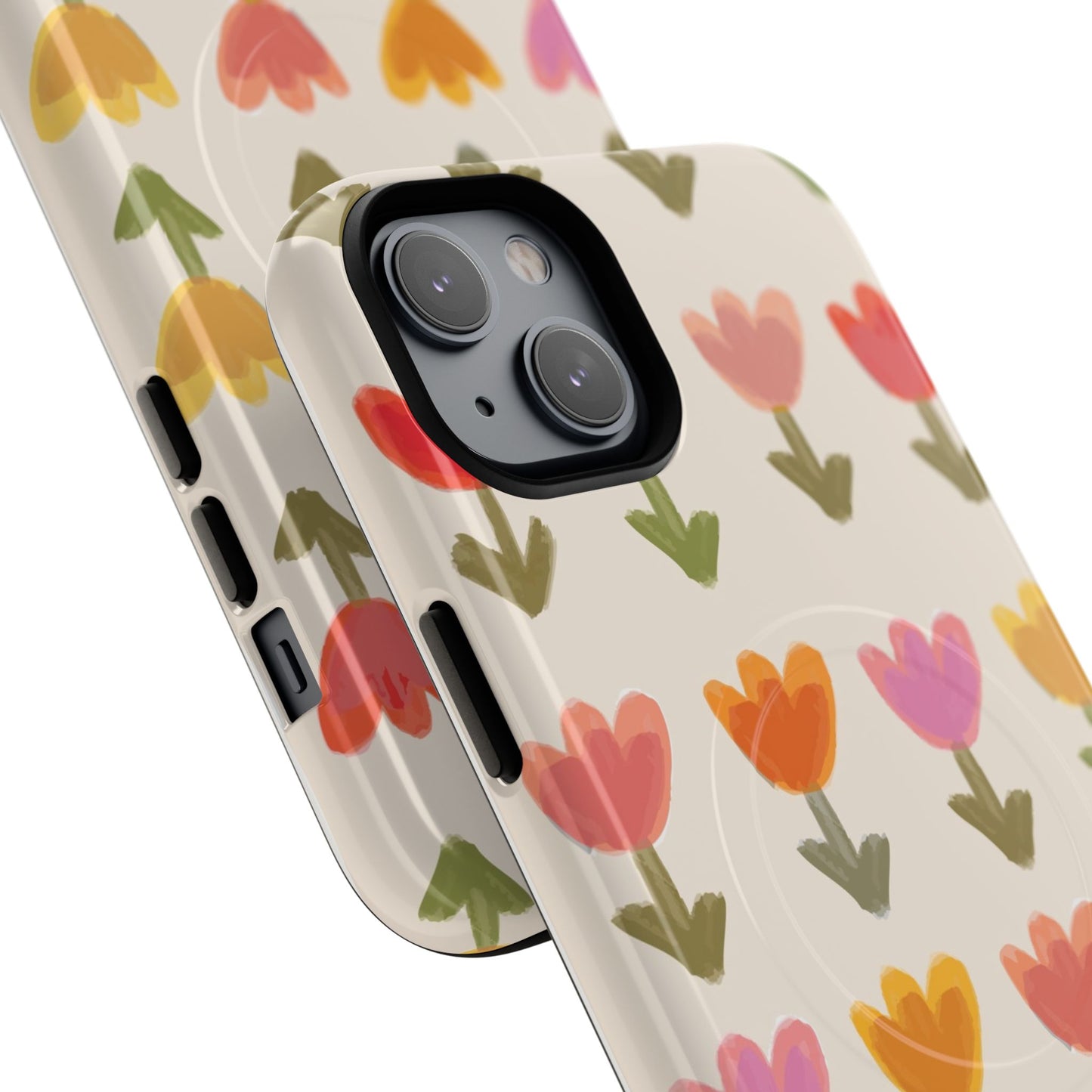 Pastel Flowers Tough Magnetic Case