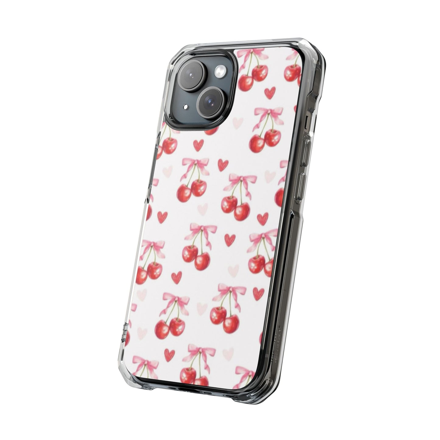 Coquette Cherries Magnetic Clear Impact Case