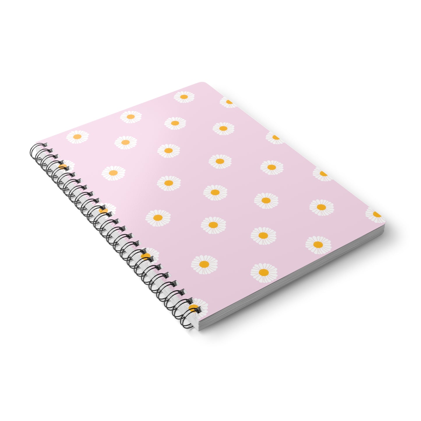 Daisies Wirobound Softcover Notebook, A5