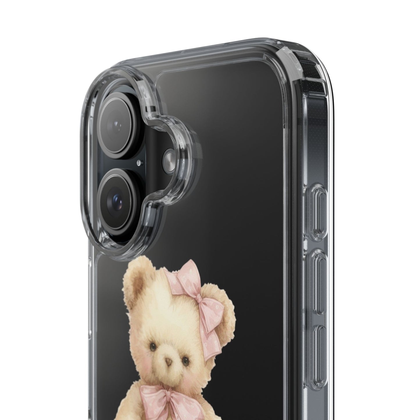 Coquette Teddy Bear Clear Case