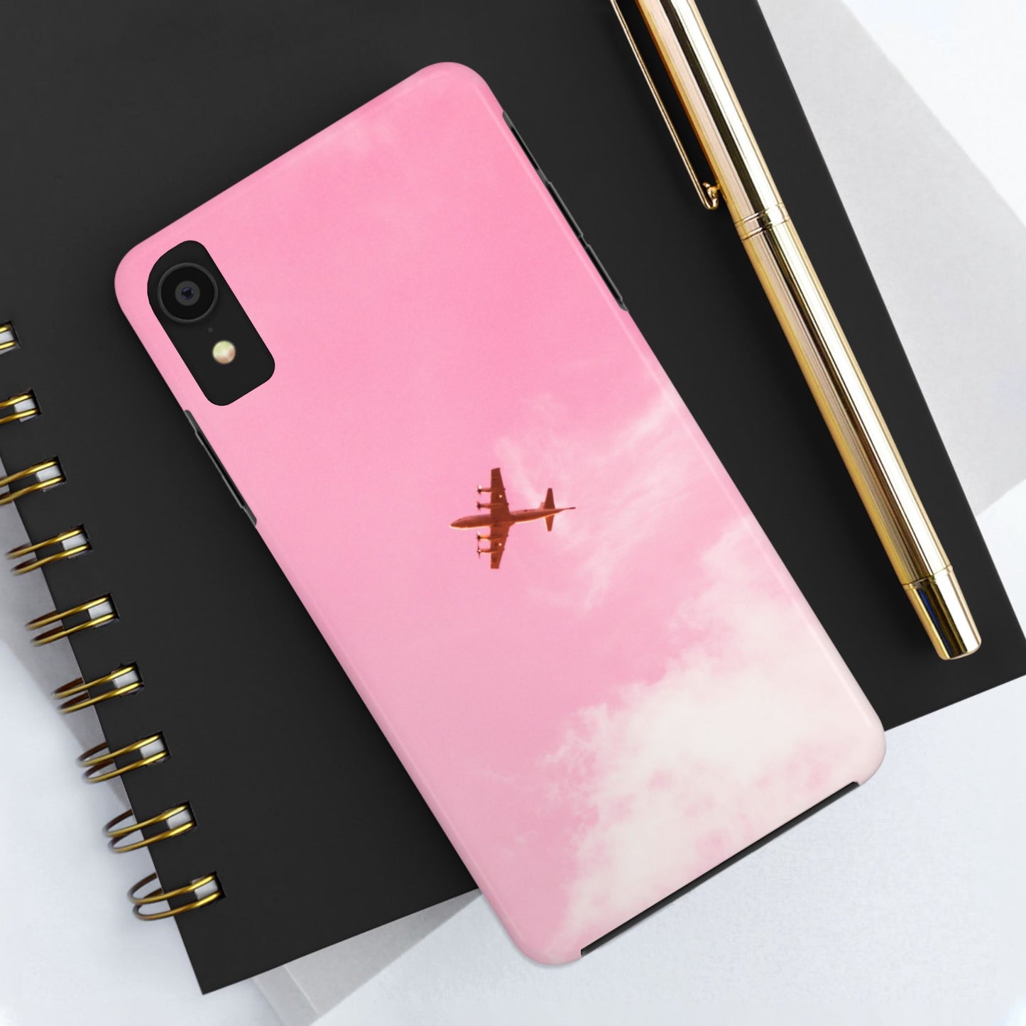 Pink Sky High Tough Phone Case