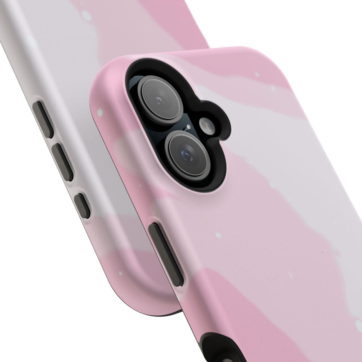 Pink and White Magnetic Tough Case