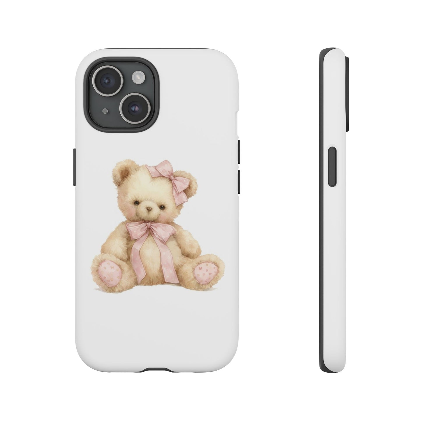Coquette Teddy Bear Aesthetic Tough Phone Case