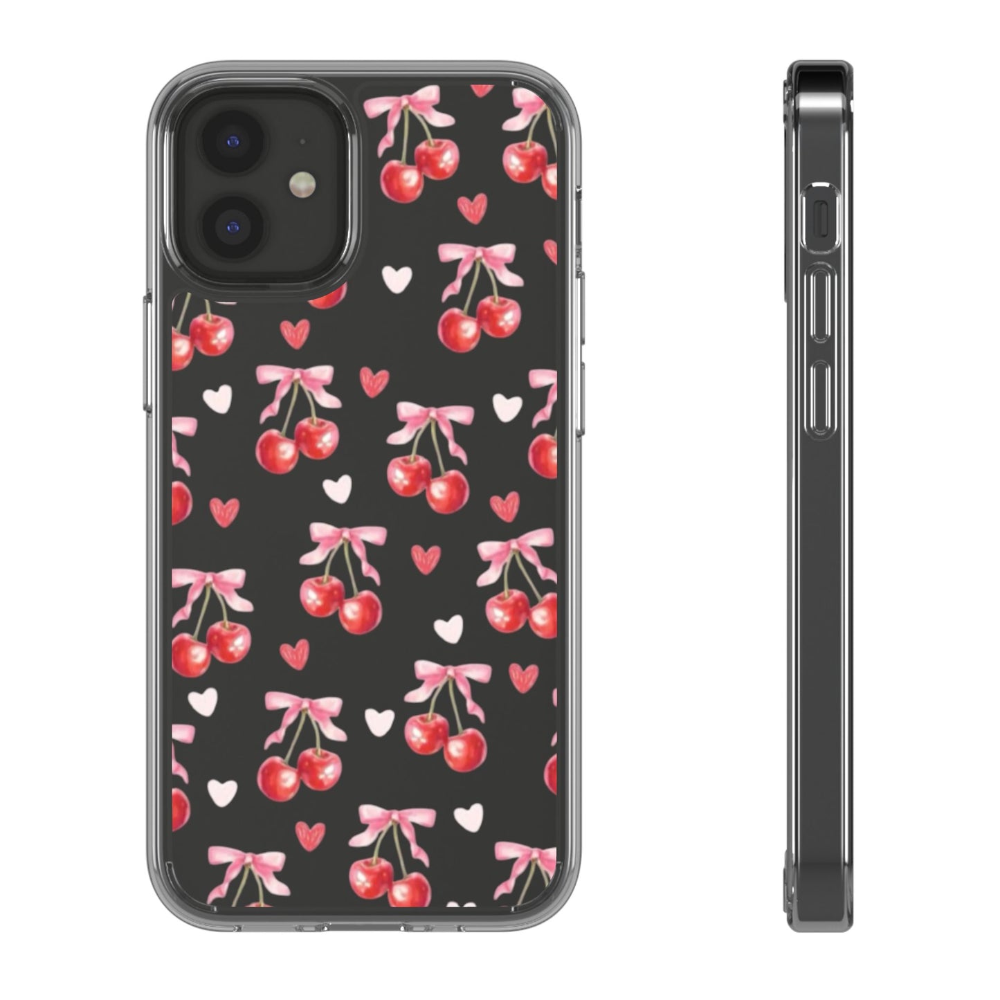 Coquette Cherries Clear Case