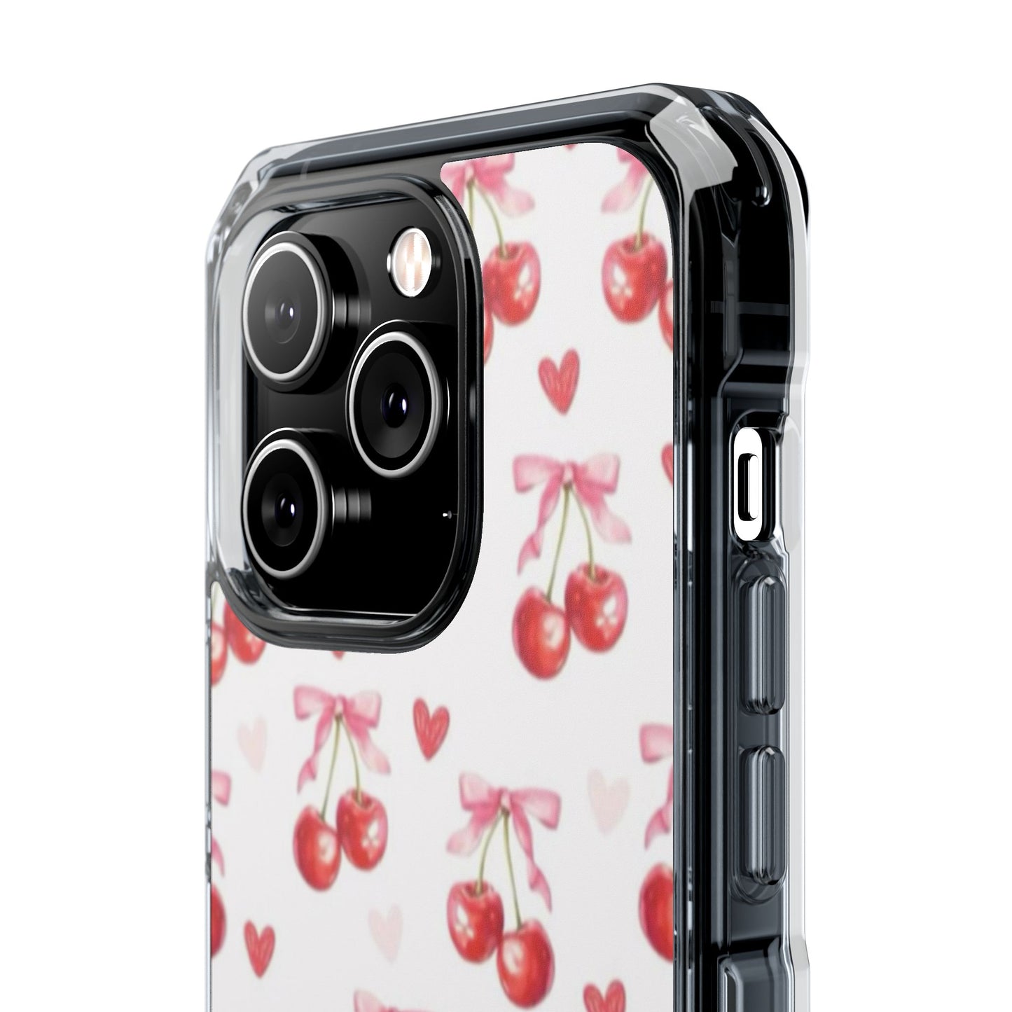 Coquette Cherries Magnetic Clear Impact Case