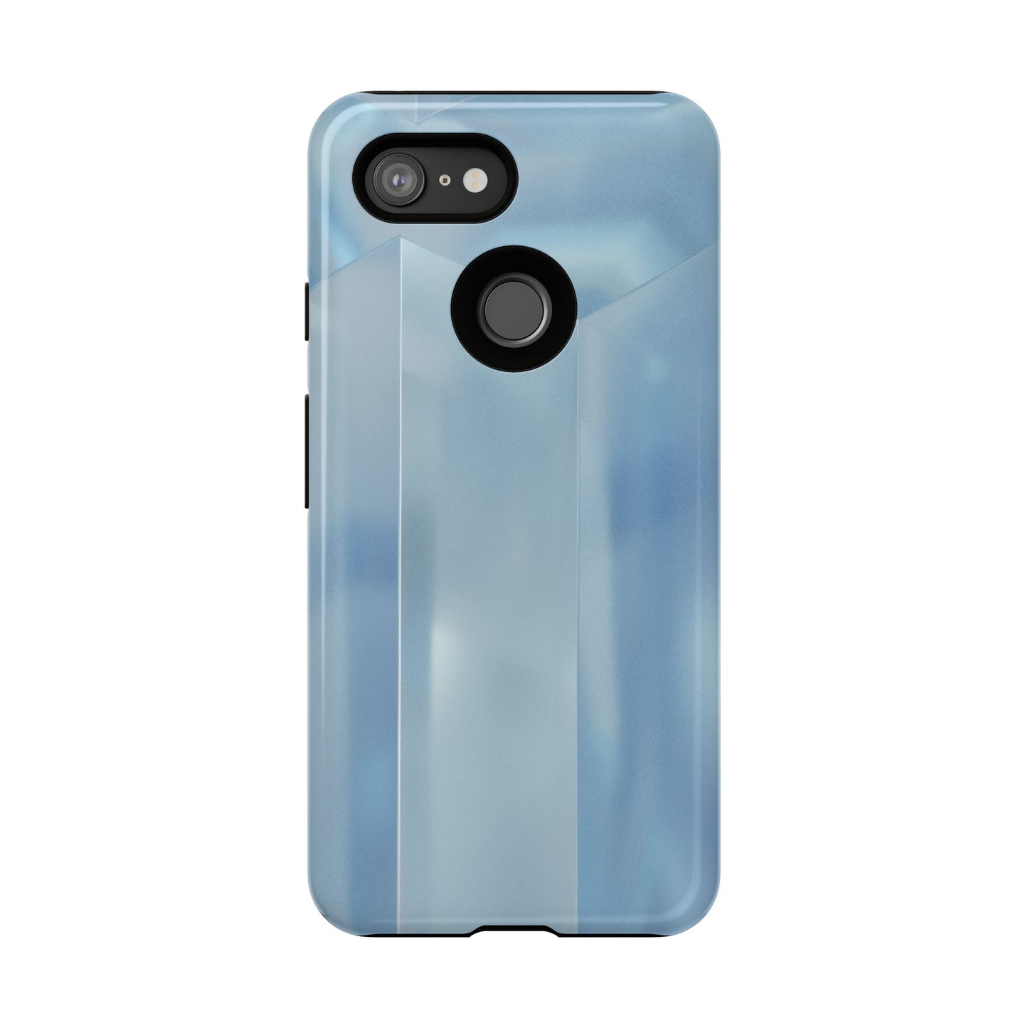 Baby Blue Glassy Tough Case