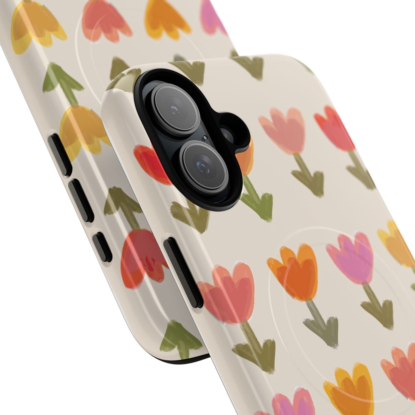 Pastel Flowers Tough Magnetic Case