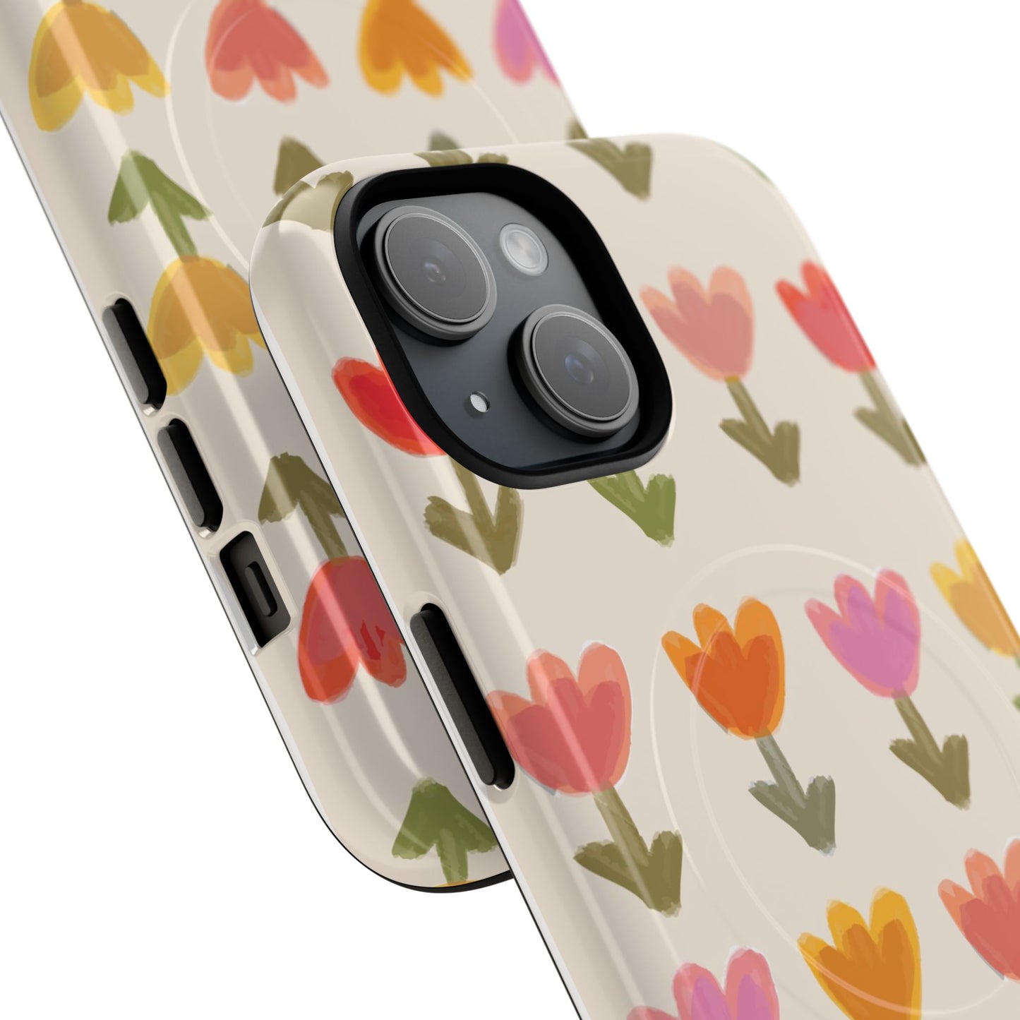 Pastel Flowers Tough Magnetic Case