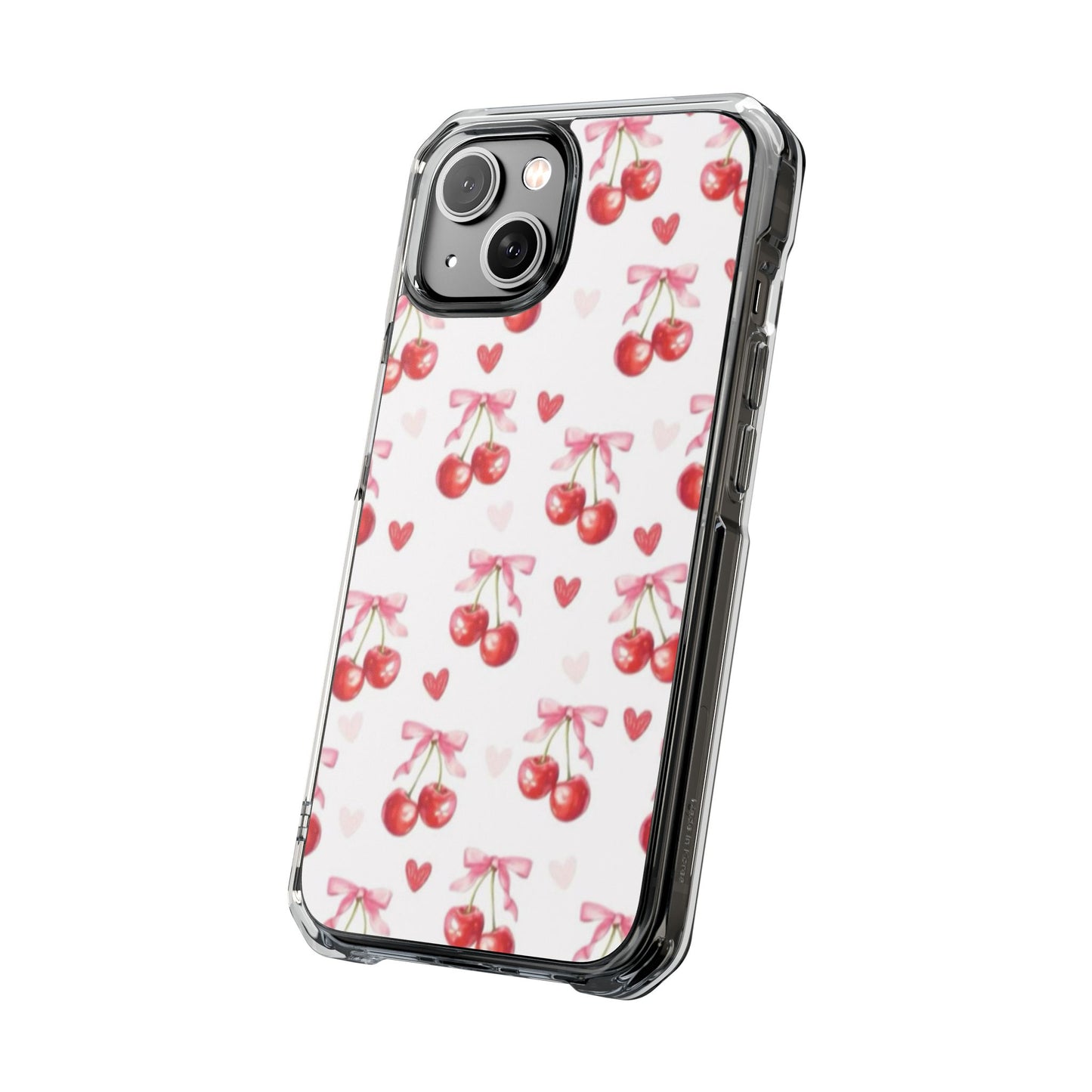 Coquette Cherries Magnetic Clear Impact Case