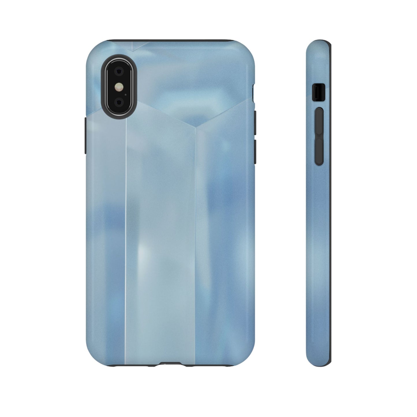 Baby Blue Glassy Tough Case